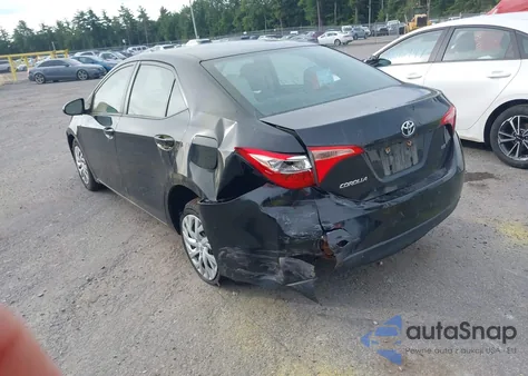 2017 Toyota Corolla Le from USA, damaged, VIN 2T1BURHE0HC909407